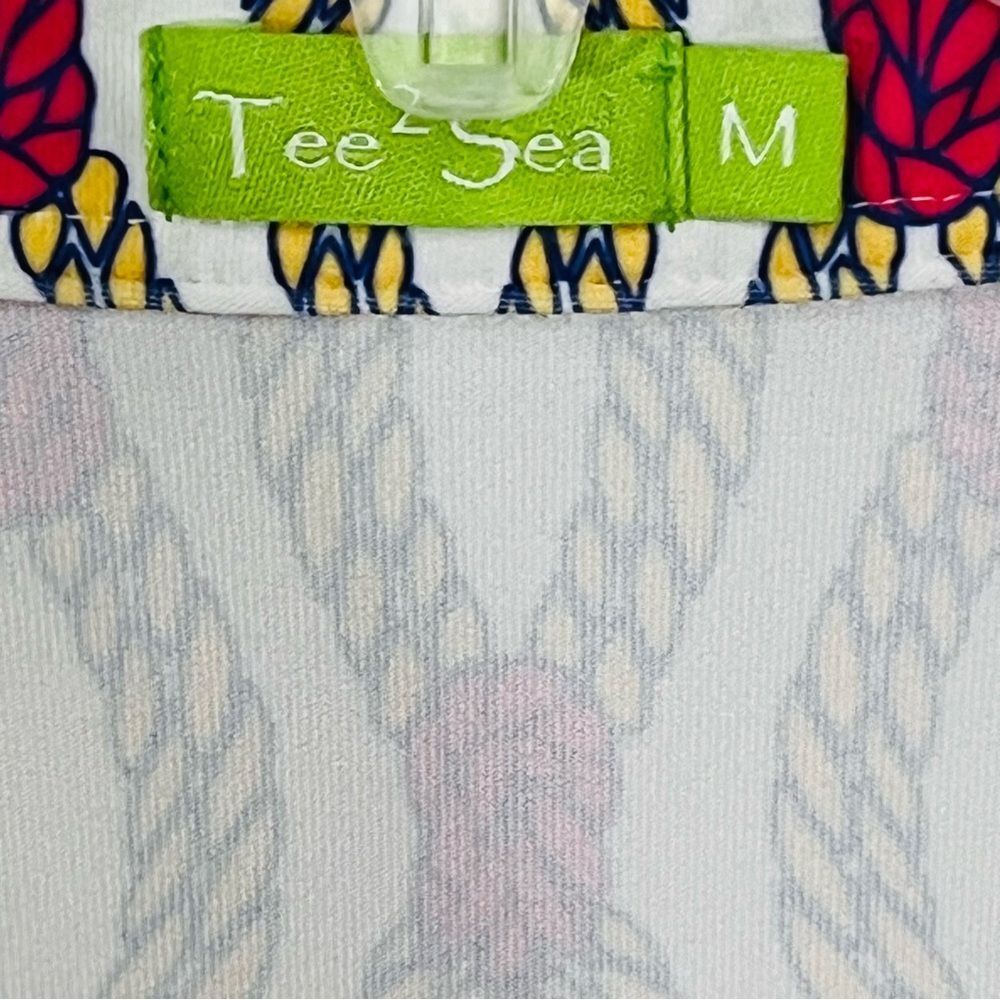 Tee 2 Sea Resort Golf Dress Earth/ Friendly Geo/Chain Pockets Made/US M - Picture 11 of 12